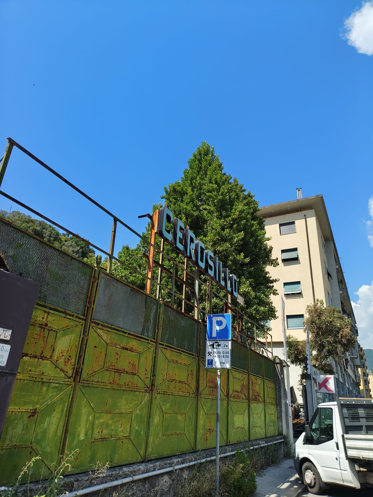 Insegna storica Cerosillo — Genova